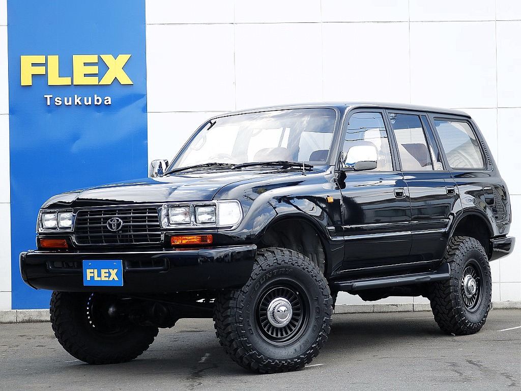 トヨタ ランドクルーザー80 バン4.2DT VXリミテッド 4WD 最終型 ３インチリフトUP 角目４灯 茨城県