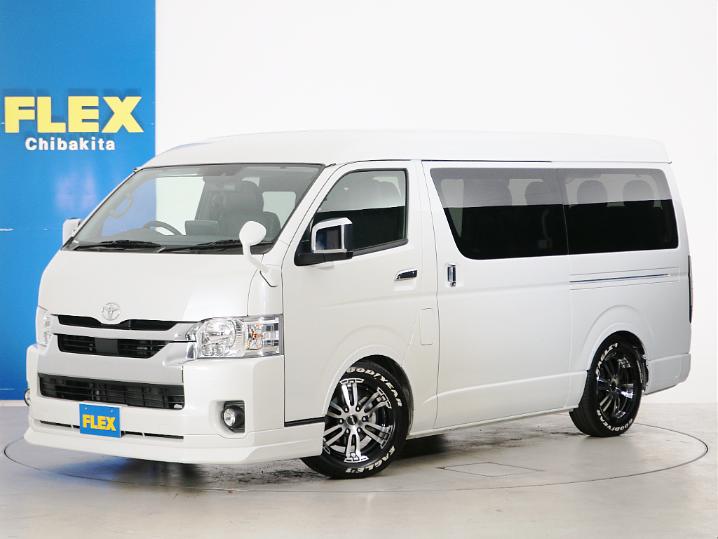 Ｒ４年　ハイエースワゴンＧＬ　ガソリン４ＷＤ　ＦＬＥＸオリジナル内装アレンジＶｅｒ１　【試乗車一斉販売車両】！