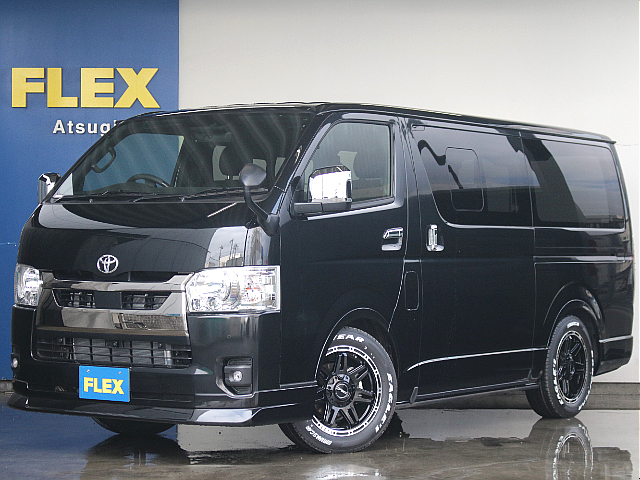 ハイエースバン　S-GL　ダークプライムⅡ　ディーゼル４WD　内装架装Ver.4　エレコ搭載車両！