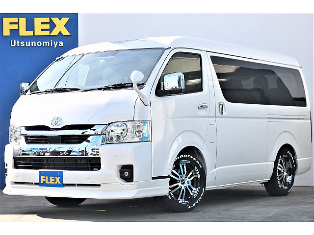 【新車】ハイエースワゴンGLロング2.7ワイド　ミドルルーフ内装架装オリジナルVer2フルフラット可能内装！！