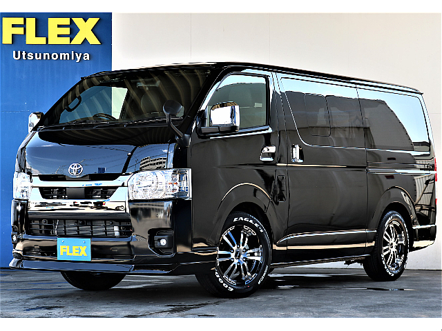 【新車】ハイエースバン2.8ダークプライムⅡ特別仕様車ディーゼル2WD！フローリング収納パッケージ！