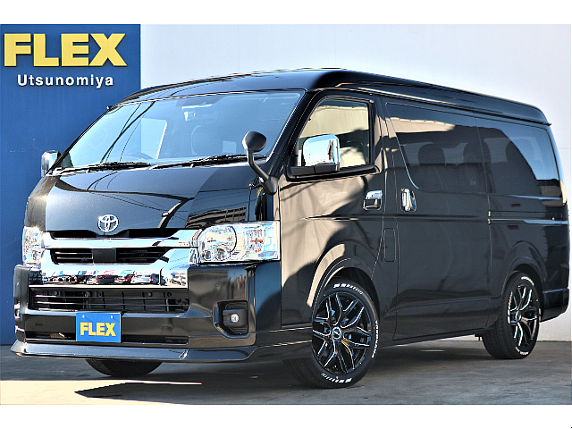 【新車】ハイエース2.7ワゴンGLロング　ミドルルーフ　オリジナル内装架装Ver1
