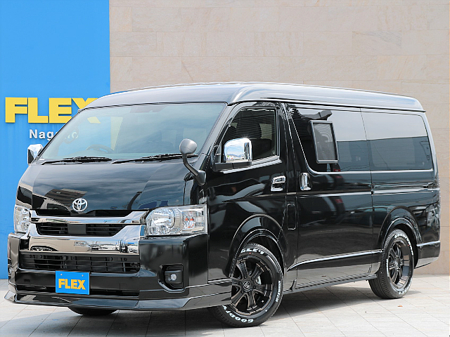 新車未登録車ハイエースバンS-GL DP2 ワイドボディ４WD ガソリン車 車中泊にピッタリなお車ご入庫致しました♪