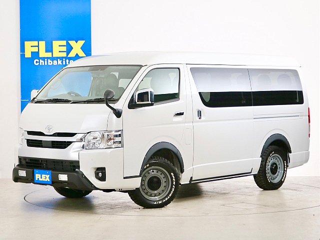 新車未登録　ハイエースワゴンＧＬ　ガソリン４ＷＤ　ＦＬＥＸオリジナル【Ｖｅｒ１】！