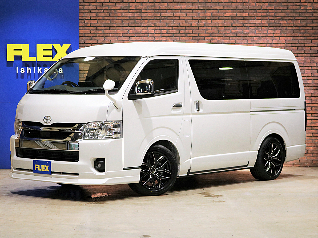【新車　ハイエースワゴンGL　４WD】お気軽にフレックスランクルハイエース石川店076-274-6002までお問い合わせください！