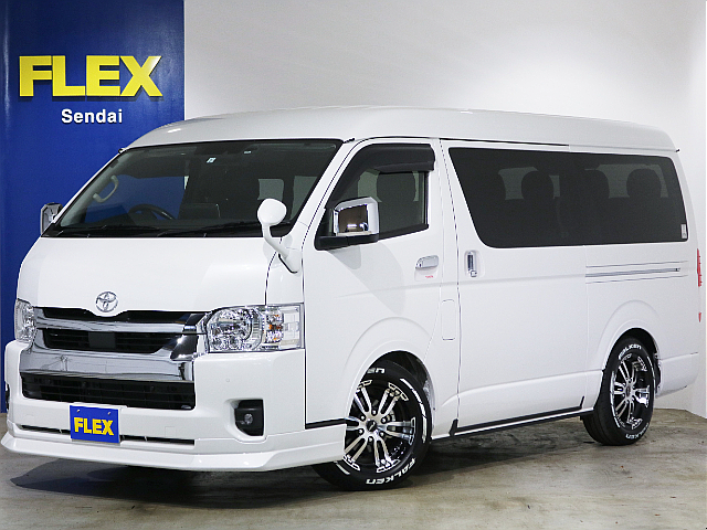 新車ハイエースW「GL」１０人乗り４WDガソリン大人気の内装アレンジＡＳが入庫致しました！