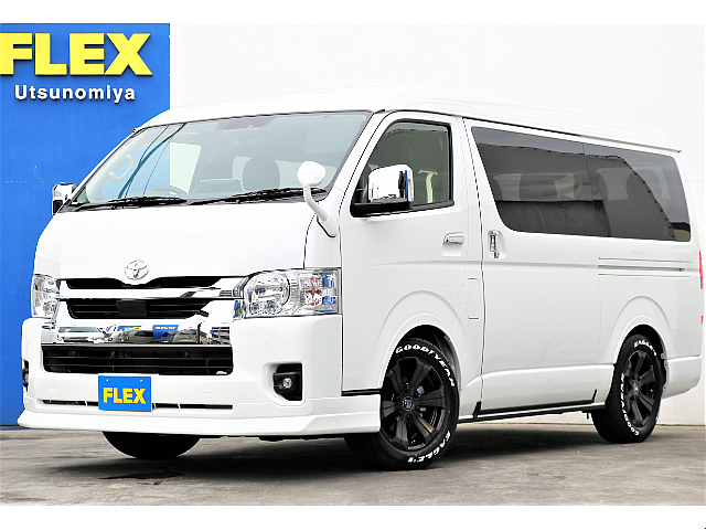 【新車】ハイエースワゴンGLロング　ミドルルーフ　希少ファインテックツアラー