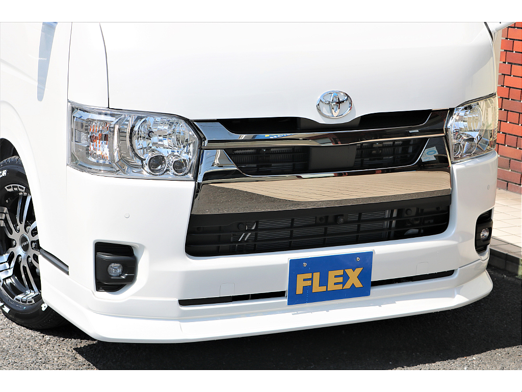 ＦＬＥＸオリジナルフロントスポイラーも取付けしてあります☆