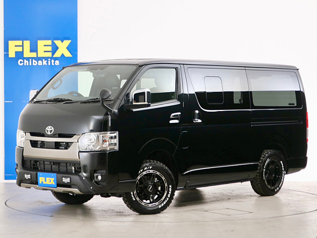 新車未登録　ハイエースバン　Ｓ－ＧＬ　ＤＰⅡ　ＤＴ４ＷＤ　ＦＬＥＸオリジナル内装アレンジ【Ｖｅｒ４】！