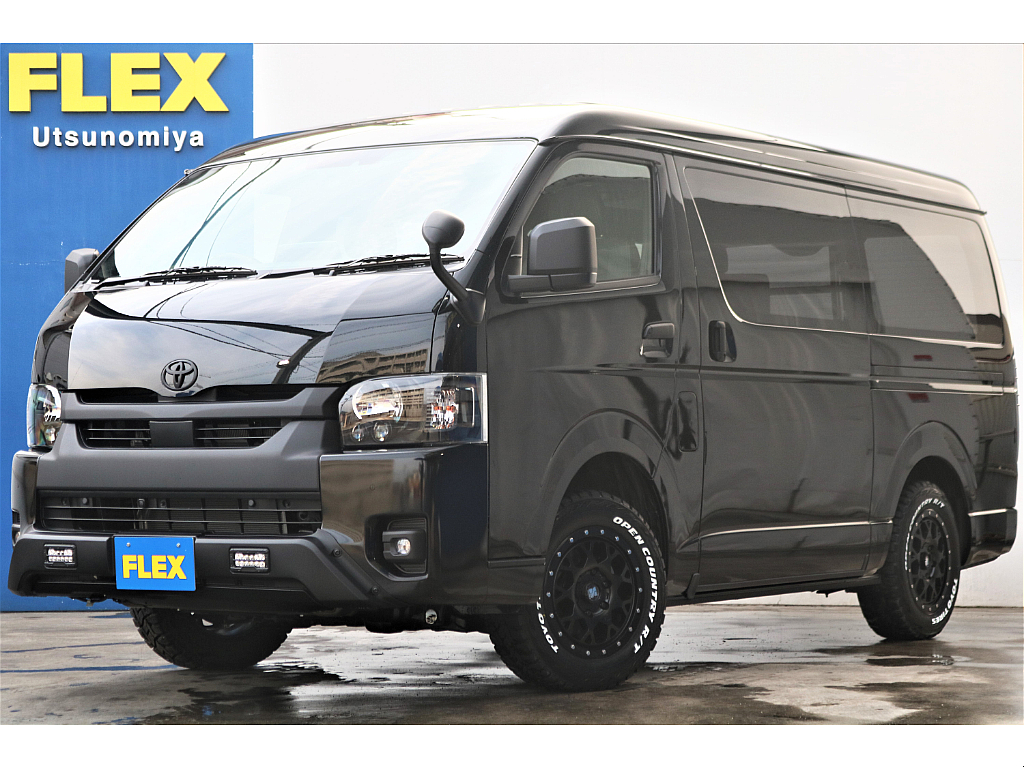【新車】ハイエースバン2.7ワイド4WDミドルルーフ　ブラックエディションパッケージ