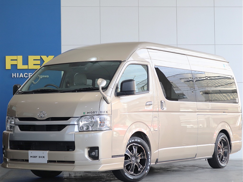 トヨタ ハイエースコミューター 2.7GL 4WD MOBY DICK COMCAM 埼玉県