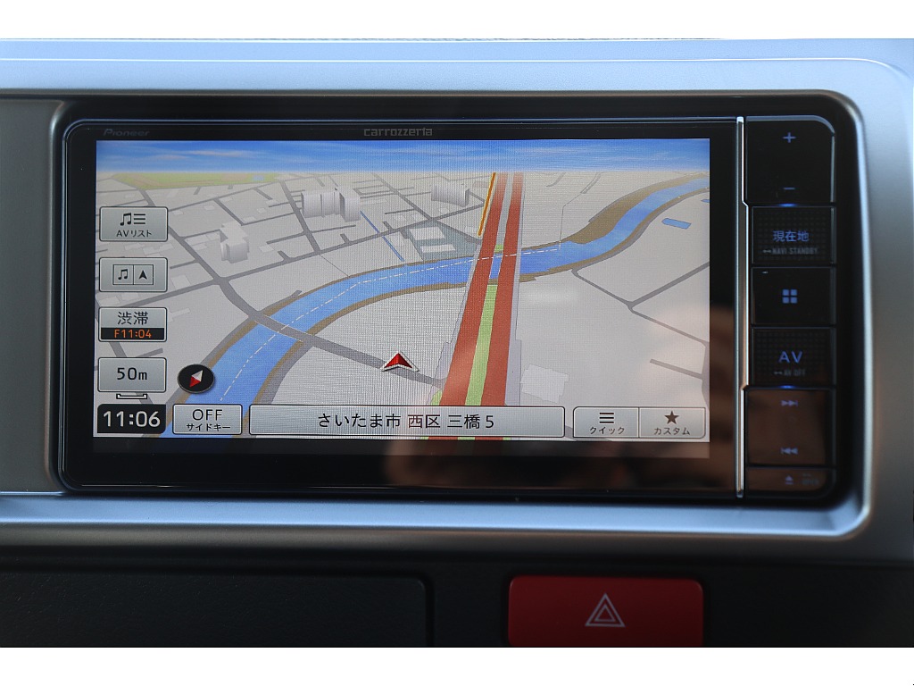 フルセグナビ装着！Bluetooth/ＤＶＤ再生/音楽録音も可能♪走行中の視聴も可能です♪