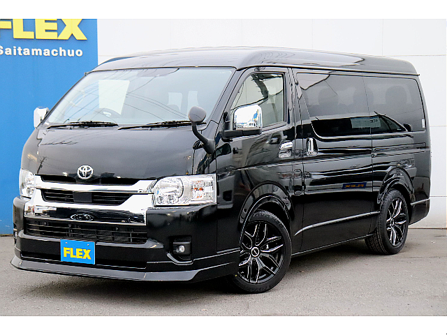 ハイエースワゴンGL　２WD　内装架装Ｖｅｒ１　車中泊も可能なベットキット仕様！