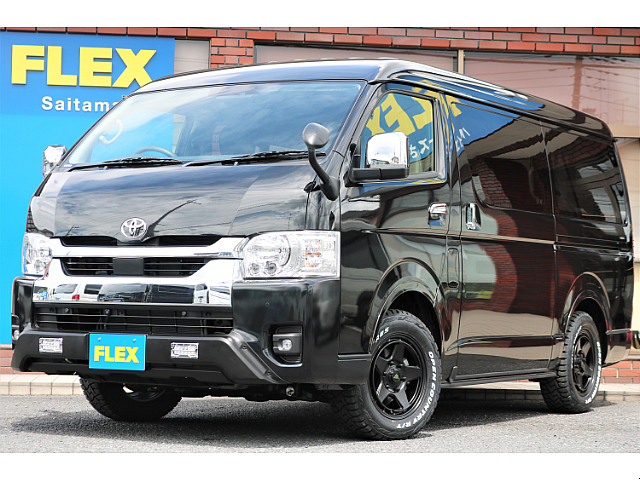 新車ワゴンＧＬ４ＷＤ！人気のブラック！オフロードカスタムで登場です☆