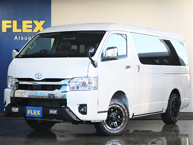 新車未登録　ハイエースワゴン　GL　ガソリン4WD　純正配列　10人乗り車両！