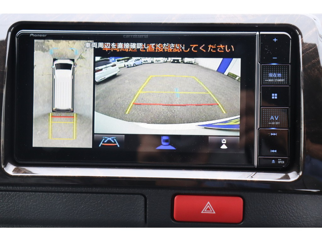 パノラミックビューモニター搭載！360°カメラが安全運転をサポート！