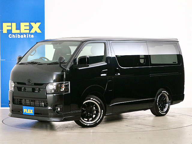 新車未登録　ハイエースバン　Ｓ－ＧＬ　ＤＰⅡ　ガソリン２ＷＤ　カスタムＰＫＧ！