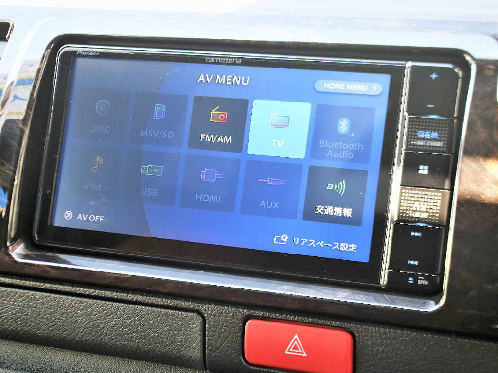 Bluetooth接続可能のナビとなります！
