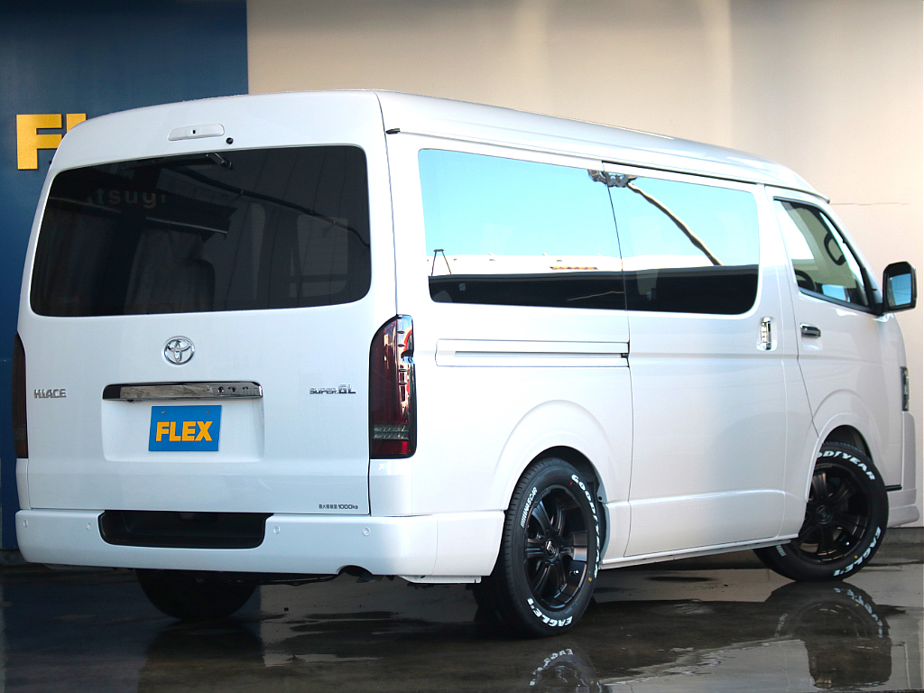 FLEXオリジナルカスタムを搭載した車両となります！