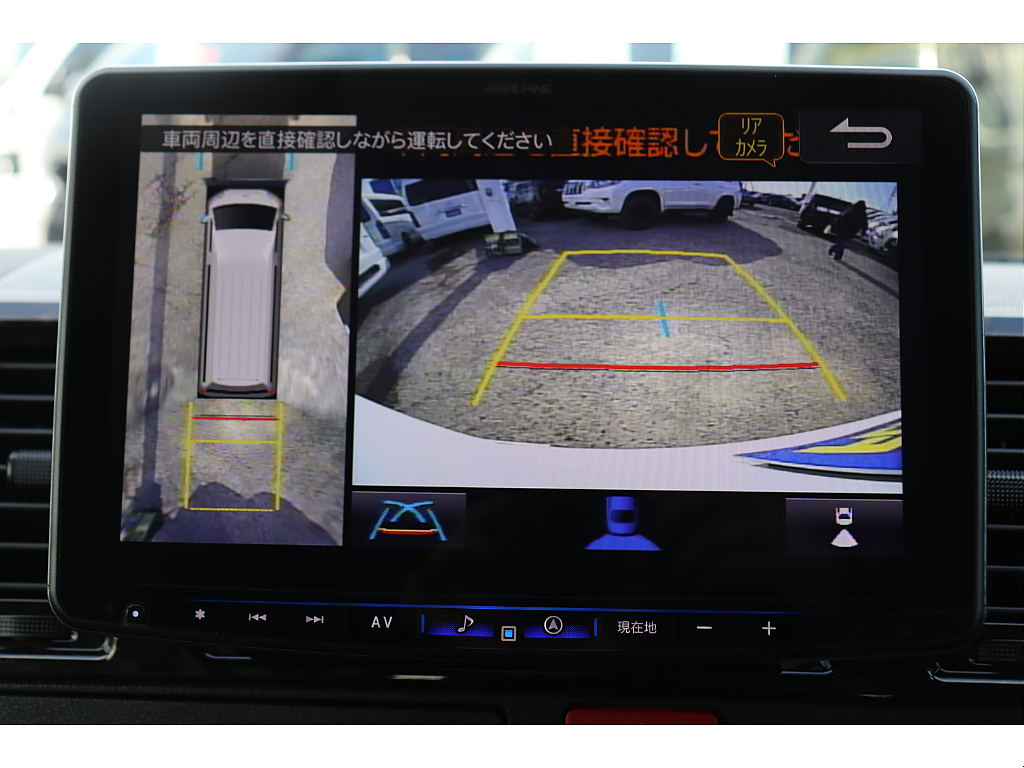 パノラミックビューモニターも装着済み！360度社外の確認ができます！