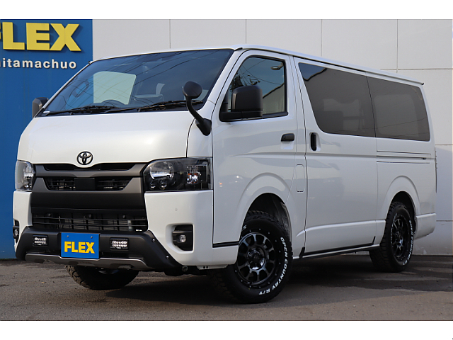 新車ハイエースＶスーパーＧＬダークプライムⅡ　２８００クリーンディーゼル４ＷＤ　オフロードパッケージ/ブラックエディション