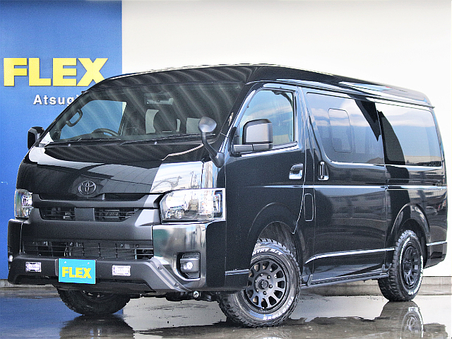 新車未登録　ハイエースバン　S-GL　ダークプライムⅡ　2.7L　ガソリン4WD　オフロードパッケージ！