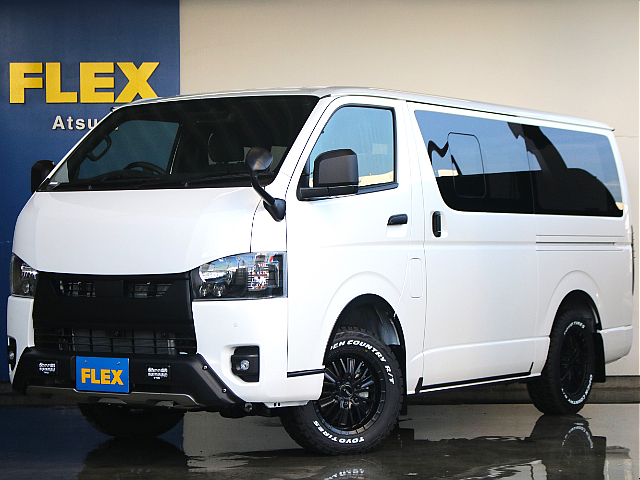 新車未登録　ハイエースバン　Ｓ－ＧＬ　ダークプライムⅡ　ディーゼル4ＷＤ　ブラックシリーズ！