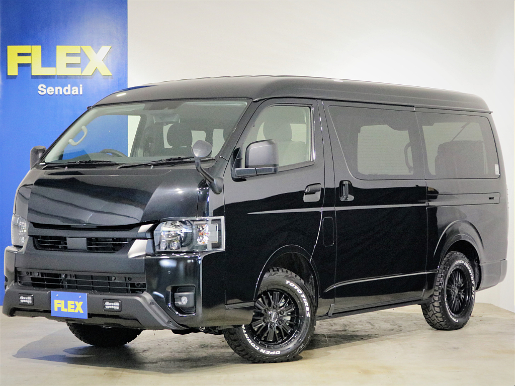 新車ハイエースW「GL」１０人乗り４WDガソリン！ＦＬＥＸオリジナル内装アレンジリラクシングが完成！