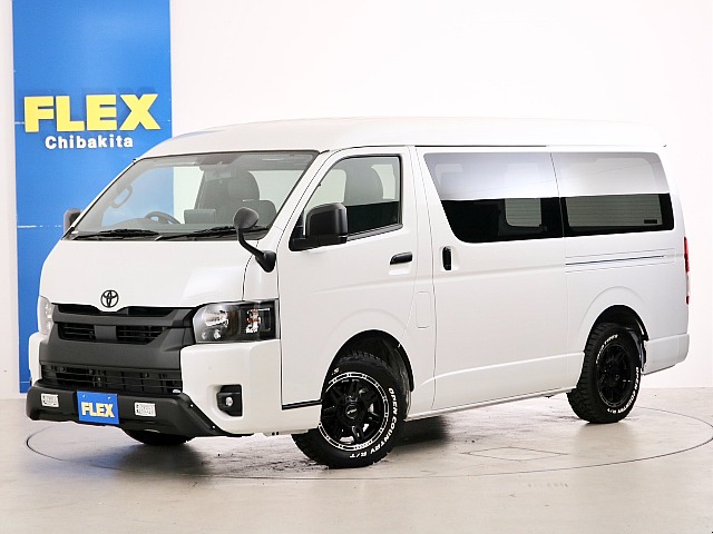 新車未登録　ハイエースバン　ワイド　Ｓ－ＧＬ　ＤＰⅡ　ＤＴ２ＷＤ　ベッドカスタムＰＫＧ！