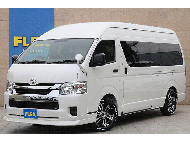 新車未登録車　ハイエースバンDX GLパッケージ ディーゼル４WDライトカスタム仕様ご入庫致しました♪