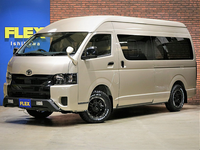 【新車　ハイエーススパロン　ディーゼル4WD】お気軽にフレックスランクルハイエース石川店076-274-6002までお問い合わせください！