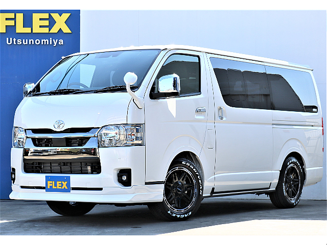【新車】ハイエースバン2.8ダークプライムⅡ特別仕様車　ディーゼル4WD　フィッシング仕様
