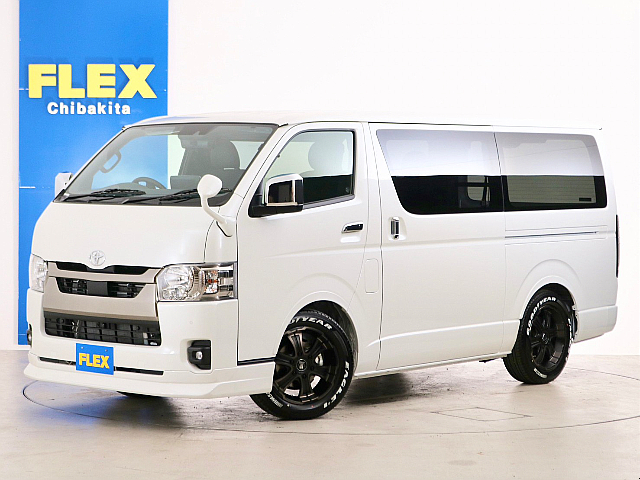 新車未登録　ハイエースバン　Ｓ－ＧＬ　ＤＰⅡ　ガソリン２ＷＤ　ライトカスタムＰＫＧ！