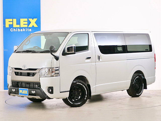 新車未登録　ハイエースバン　Ｓ－ＧＬ　ＤＰⅡ　ＤＴ２ＷＤ　床張りベッドカスタムＰＫＧ！
