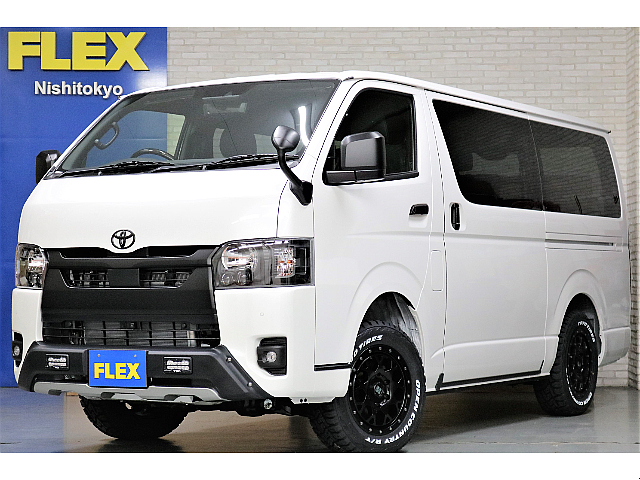 新車ハイエースＶダークプライムⅡ２８００ディーゼル４ＷＤブラックエディション完成致しました！！店頭在庫車、即納車もご対応可能になります！！