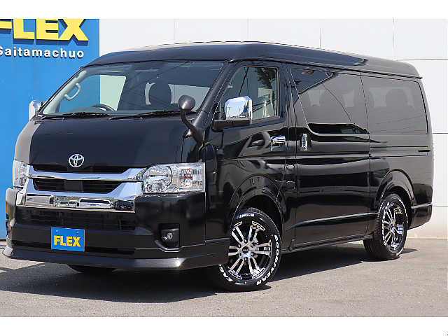 新車ハイエースワゴンＧＬ　5ドア　ファインテックツアラー４WD　4キャプテンシート