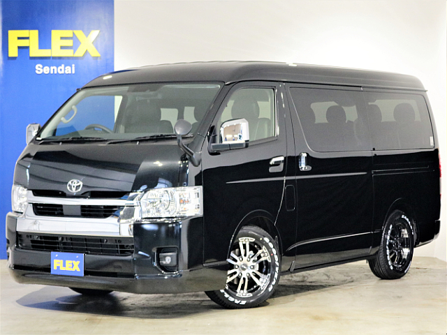 ★　新車　ハイエースワゴン　ブラックマイカ　リラクシングシートアレンジ★