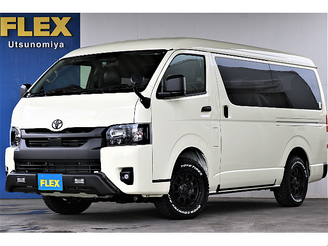 【新車】ハイエースワゴン2.7GLロング　ミドルルーフ内装架装ASフルフラット可能！！