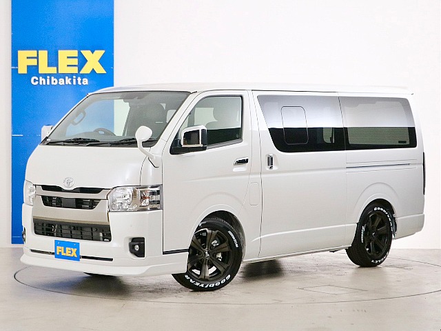 新車　ハイエースバン　Ｓ－ＧＬ　ＤＰⅡ　ＤＴ２ＷＤ　床張りカスタムＰＫＧ！