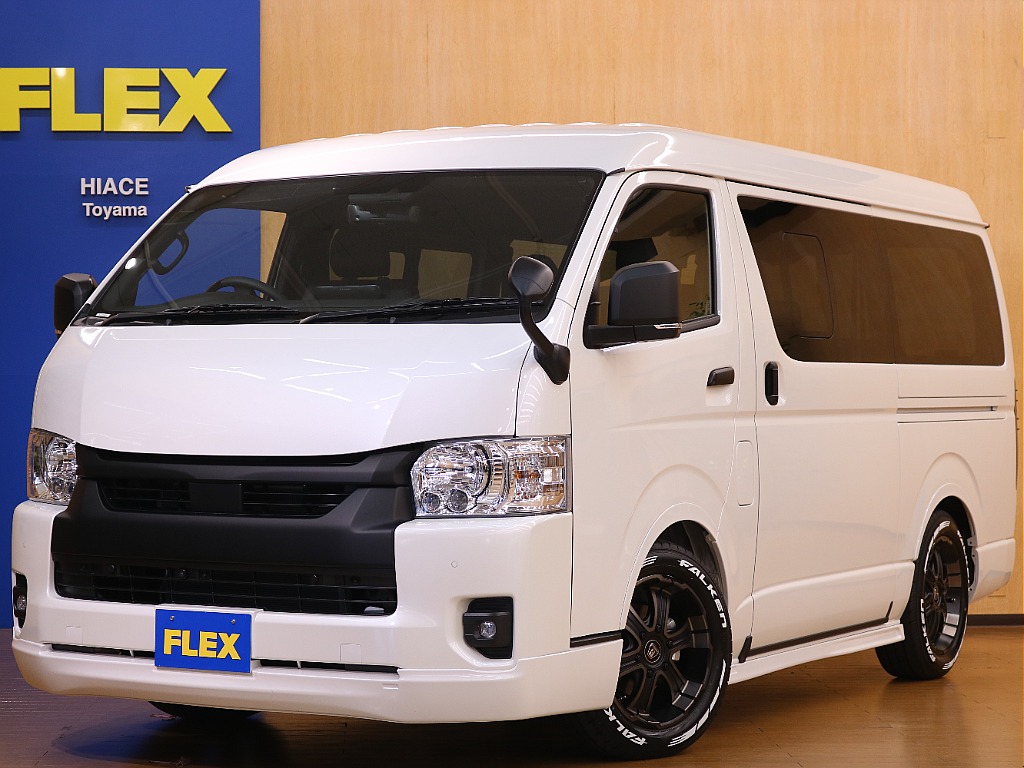 FLEX 200 ハイエース ナロー リアスポイラー ルーフスポイラー 070