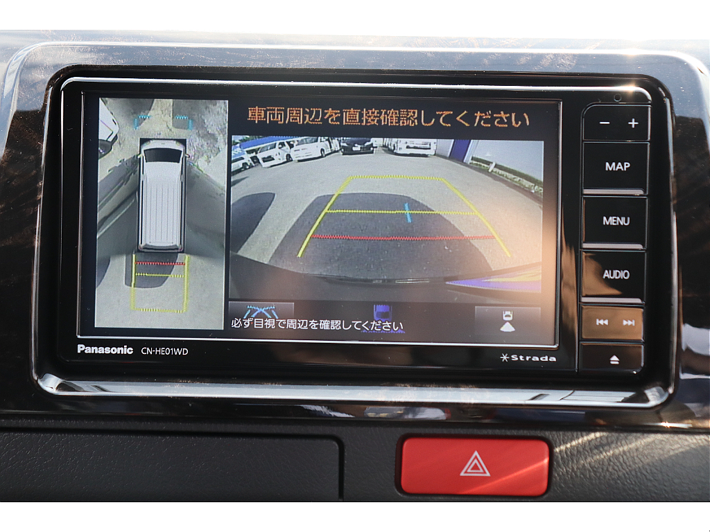 360度確認が可能なパノラミックビューモニターも装着済み♪