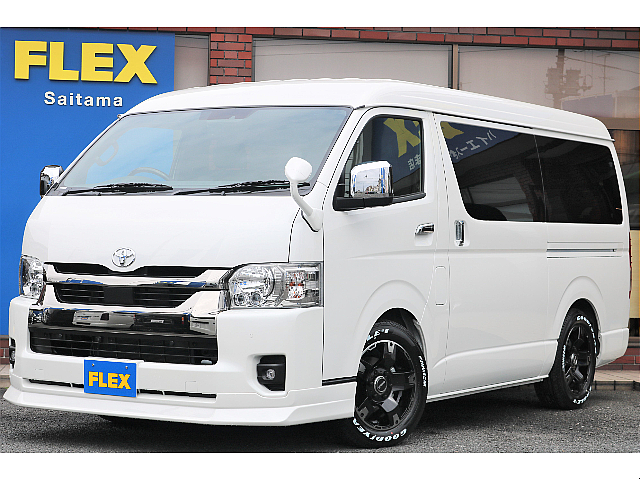 新車ダークプライムⅡワイドＶディーゼル２ＷＤ！フローリングパッケージ完成です☆