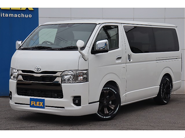ハイエースＶ　スーパーＧＬダークプライムⅡ　2000　両側パワースライドドア