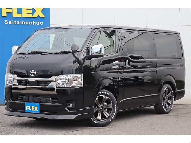 新車ハイエースＶ　スーパーＧＬダークプライムⅡ　2000　両側パワースライドドア