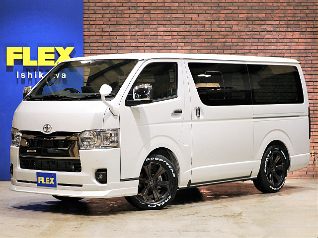 【新車　ハイエースバン　床張り施工】お気軽にフレックスランクルハイエース石川店076-274-6002までお問い合わせください！