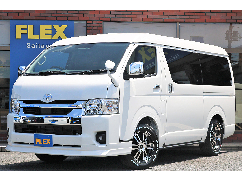 新車ワゴンＧＬ４ＷＤ！人気のパールホワイト！Ｖｅｒ１内装架装が完成です☆