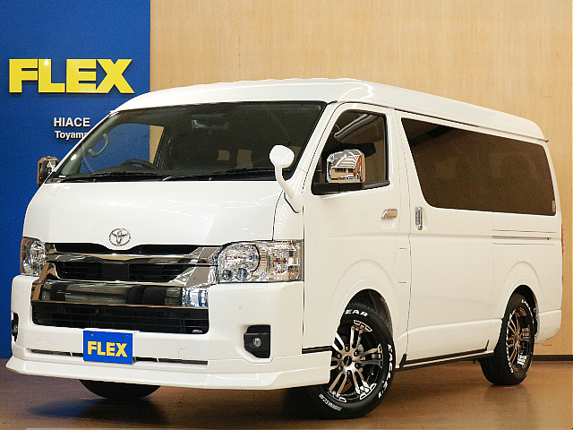 車好きはこだわる】FLEX限定カラー ハイエースホイール U-GRANDE・W-DEEPS