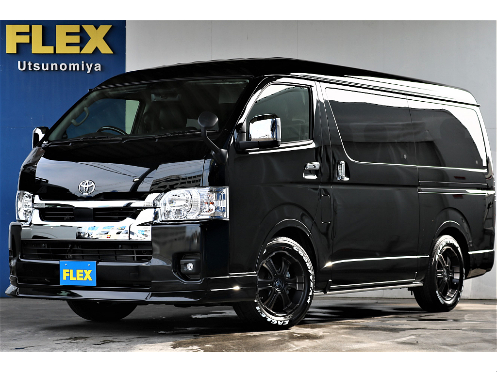 【新車】ハイエースワゴン2.7GLロング　ミドルルーフ4WDオリジナル内装架装リラクシング