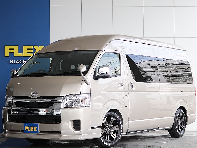 【新車ハイエース】　グランドキャビン　4WD ベージュメタリック　寒冷地仕様のお車入庫致しました☆☆