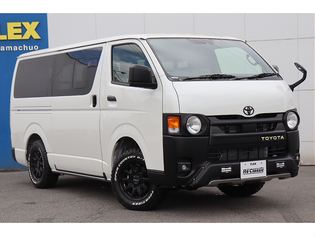 ＴＲＤフロントガードに前後バンパー、各部ブラックアウト済みのブラックエディション仕様！